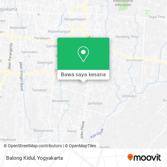 Peta Balong Kidul