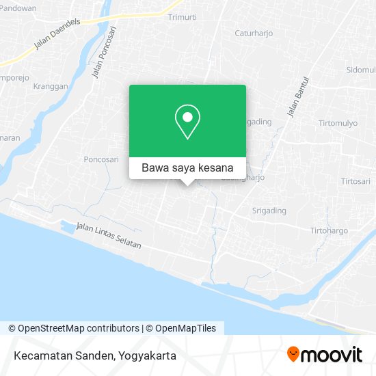 Peta Kecamatan Sanden