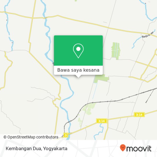 Peta Kembangan Dua