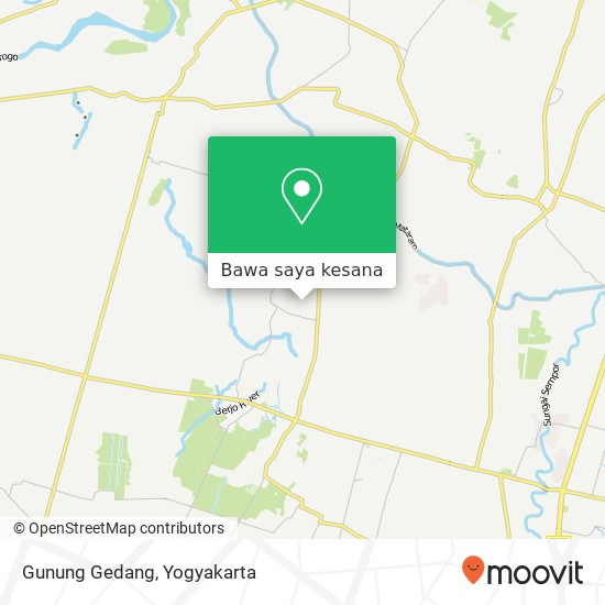 Peta Gunung Gedang