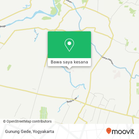 Peta Gunung Gede