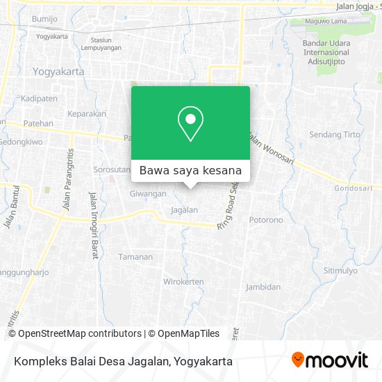 Peta Kompleks Balai Desa Jagalan