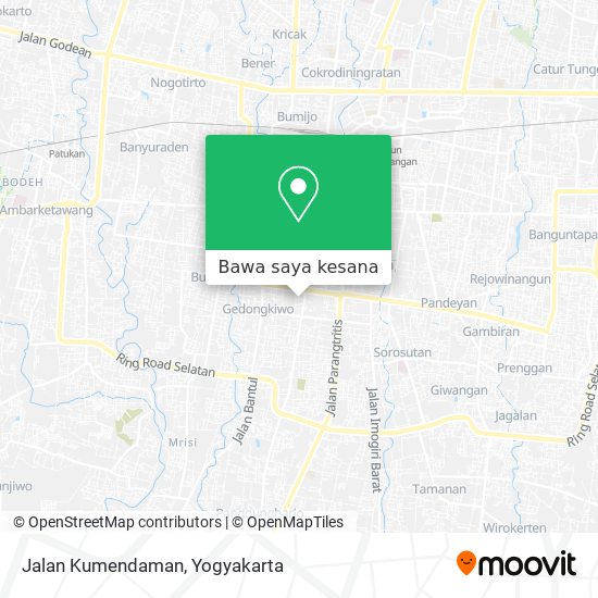 Peta Jalan Kumendaman