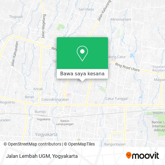 Peta Jalan Lembah UGM