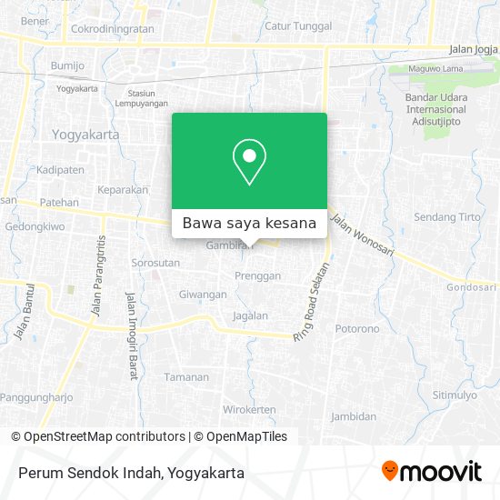Peta Perum Sendok Indah