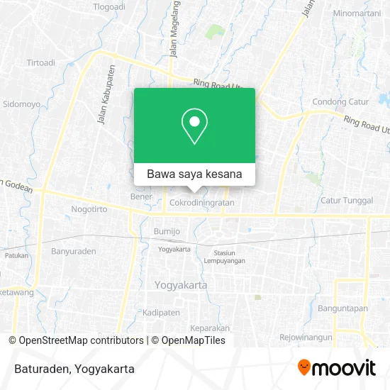 Peta Baturaden