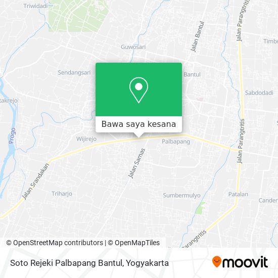 Peta Soto Rejeki Palbapang Bantul