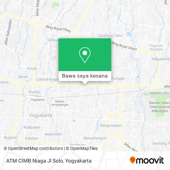 Peta ATM CIMB Niaga Jl Solo
