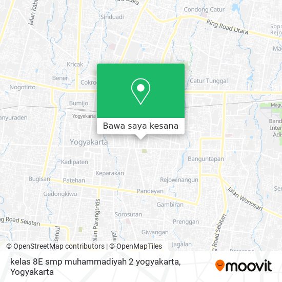 Peta kelas 8E smp muhammadiyah 2 yogyakarta