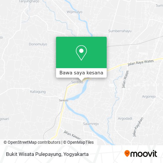 Peta Bukit Wisata Pulepayung