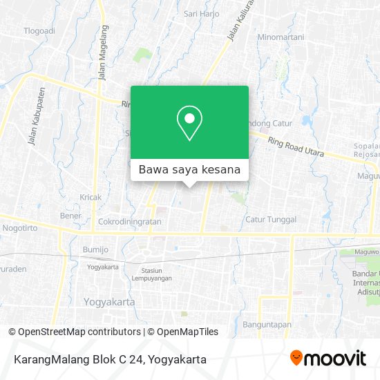 Peta KarangMalang Blok C 24
