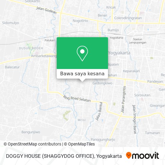 Peta DOGGY HOUSE (SHAGGYDOG OFFICE)