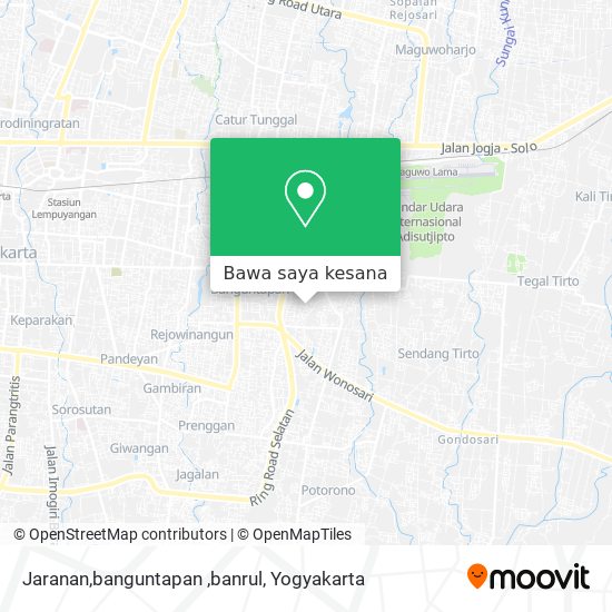 Peta Jaranan,banguntapan ,banrul