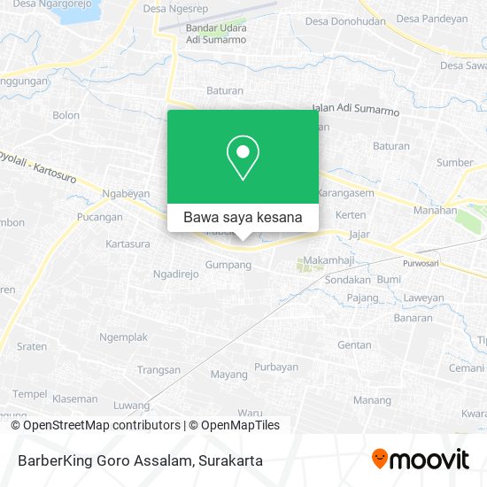 Peta BarberKing Goro Assalam