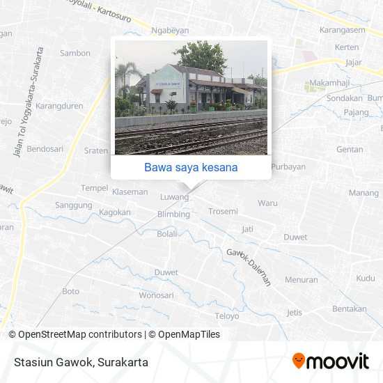 Cara Ke Stasiun Gawok Di Sukoharjo Menggunakan Bis Moovit