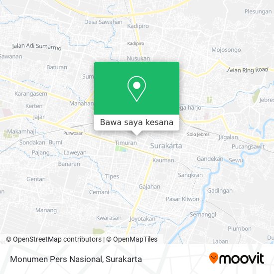 Peta Monumen Pers Nasional