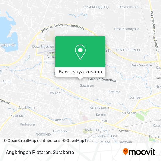 Peta Angkringan Plataran