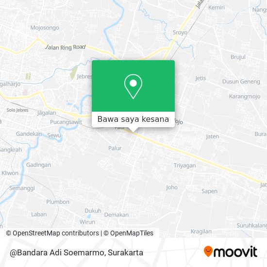 Peta @Bandara Adi Soemarmo