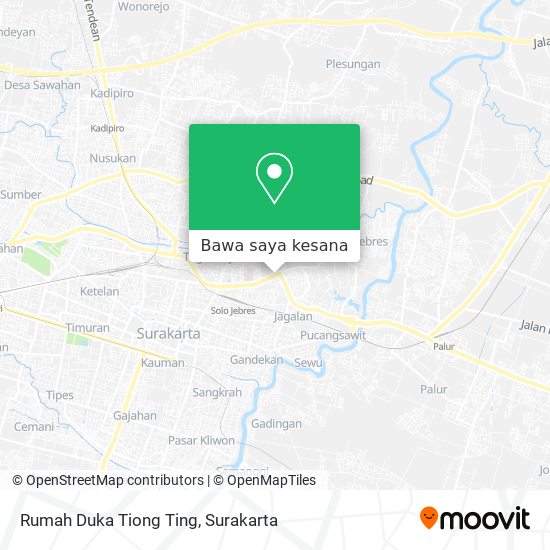 Peta Rumah Duka Tiong Ting