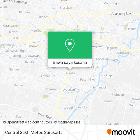 Peta Central Sakti Motor
