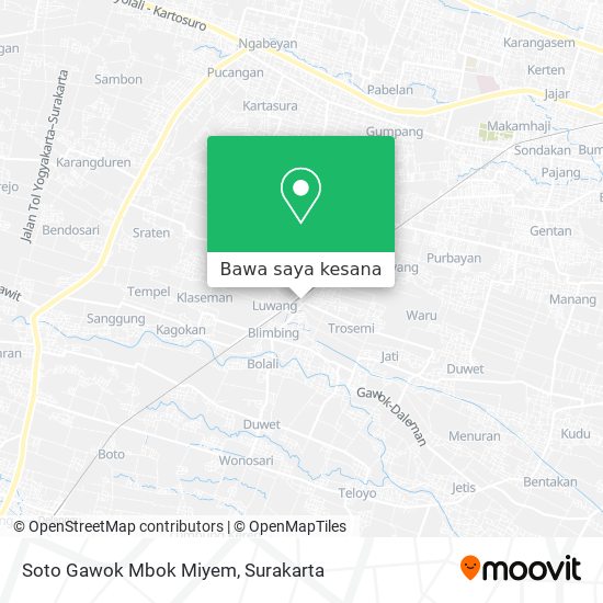 Peta Soto Gawok Mbok Miyem