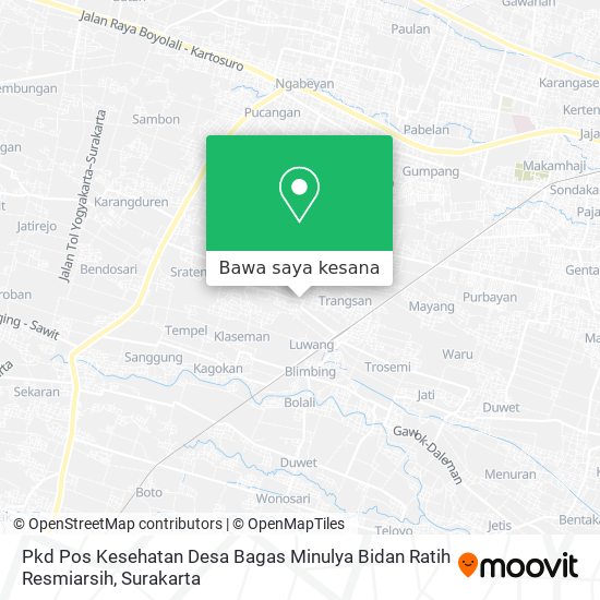 Peta Pkd Pos Kesehatan Desa Bagas Minulya Bidan Ratih Resmiarsih