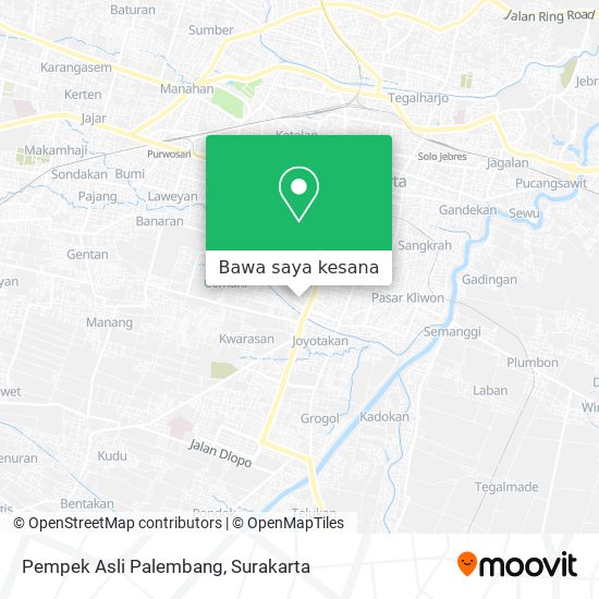 Peta Pempek Asli Palembang