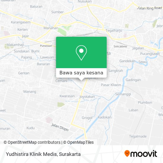 Peta Yudhistira Klinik Medis