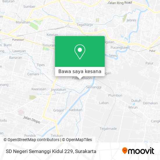 Peta SD Negeri Semanggi Kidul 229