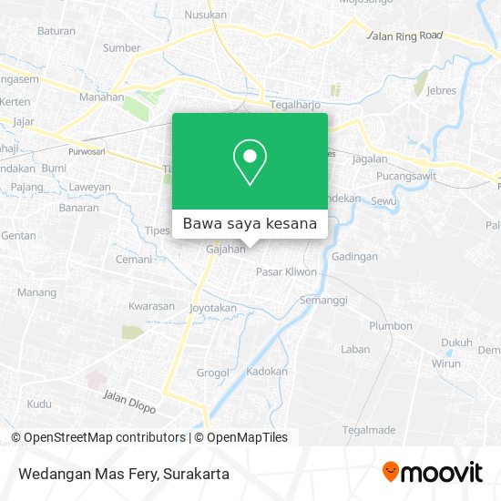 Peta Wedangan Mas Fery