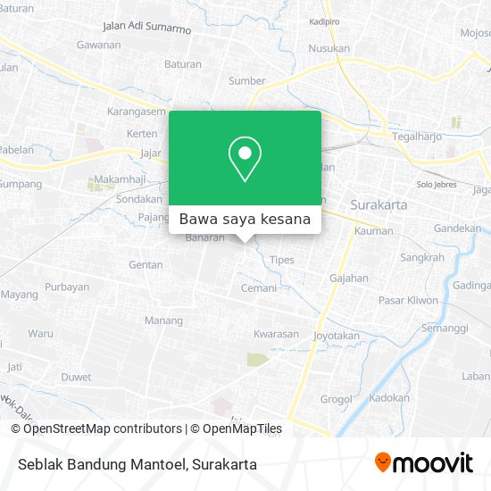 Peta Seblak Bandung Mantoel