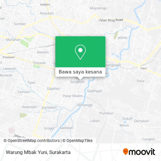 Peta Warung Mbak Yuni