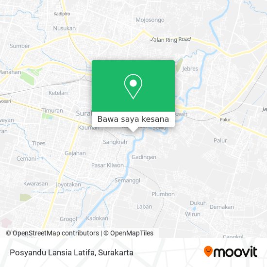 Peta Posyandu Lansia Latifa