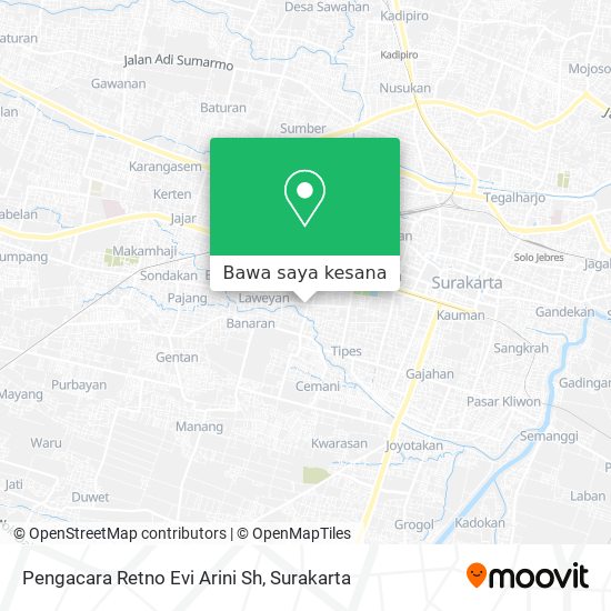 Peta Pengacara Retno Evi Arini Sh