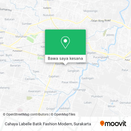 Peta Cahaya Labelle Batik Fashion Modern