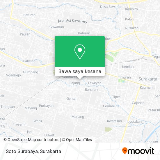 Peta Soto Surabaya