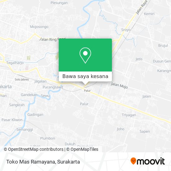 Peta Toko Mas Ramayana