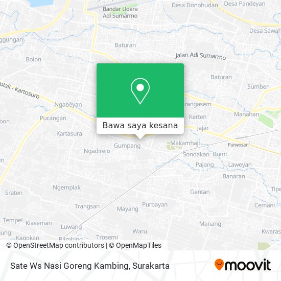 Peta Sate Ws Nasi Goreng Kambing