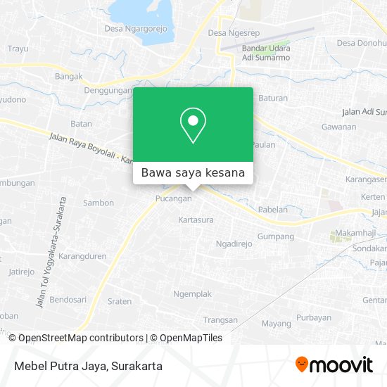 Peta Mebel Putra Jaya
