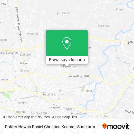 Peta Dokter Hewan Daniel Christian Kuntadi