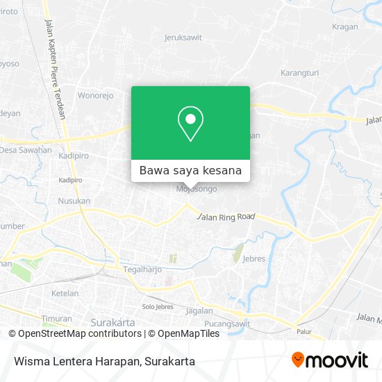 Peta Wisma Lentera Harapan