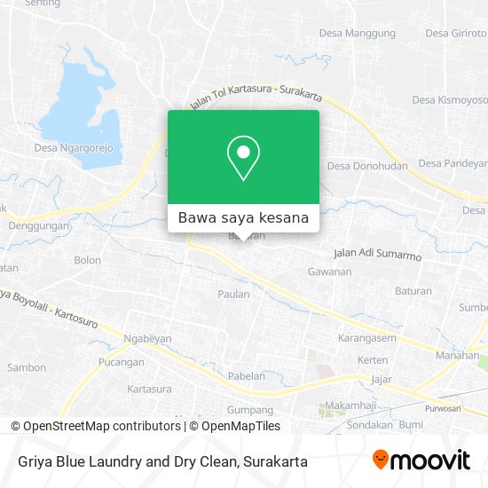 Peta Griya Blue Laundry and Dry Clean