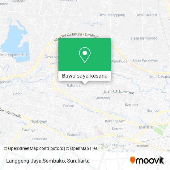 Peta Langgeng Jaya Sembako