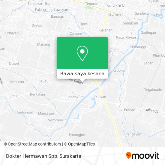 Peta Dokter Hermawan Spb