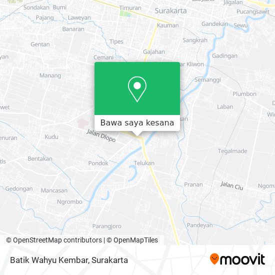 Peta Batik Wahyu Kembar