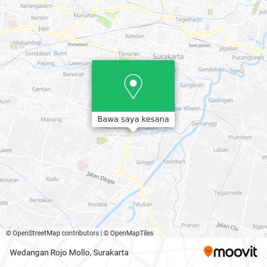 Peta Wedangan Rojo Mollo