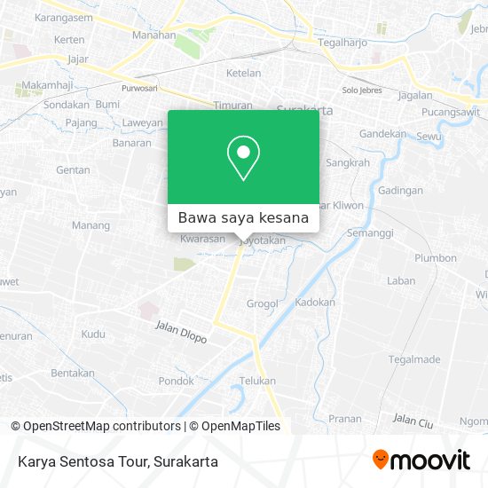Peta Karya Sentosa Tour