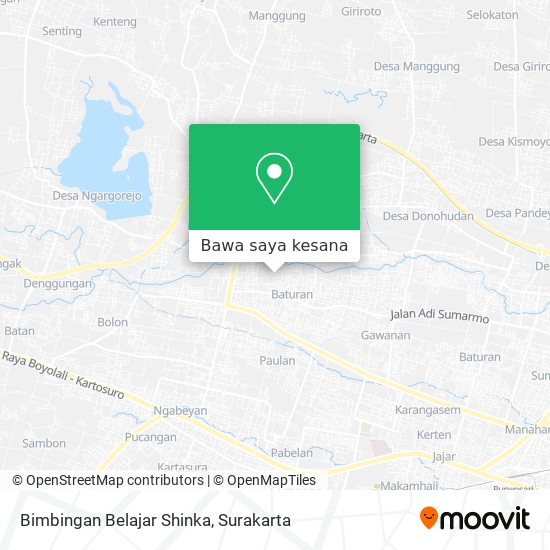 Peta Bimbingan Belajar Shinka