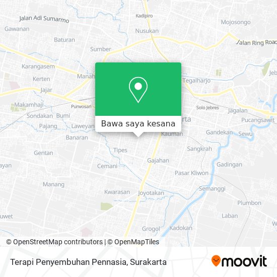 Peta Terapi Penyembuhan Pennasia