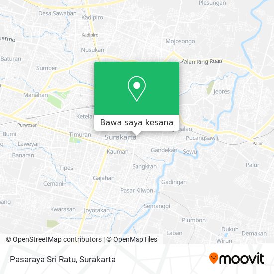 Peta Pasaraya Sri Ratu